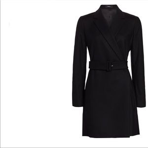 THEORY COAT / BLAZER DRESS. SIZE:0. Virgin wool. Sexy / Chic